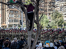 В Дамаске при праздновании годовщины смены власти пострадали сотни человек