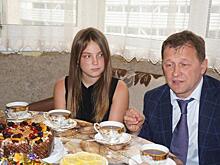 Начальник УВД Юго-Восточного округа посетил дома многодетную семью своего сотрудника