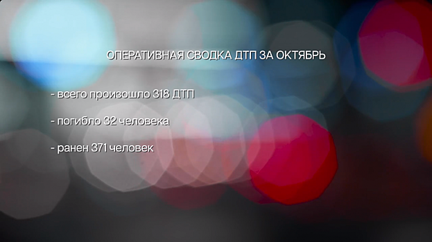Более 300 аварий произошло в Нижегородской области в октябре
