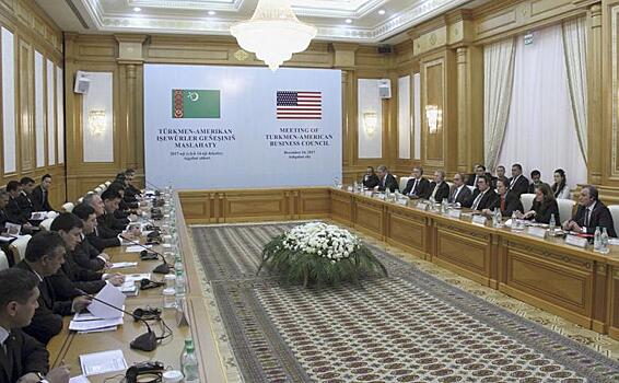 В Ашхабаде прошло заседание Туркмено-американского делового совета