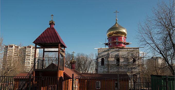 Храм Сретения Господня в Бирюлёве может быть сдан в будущем году