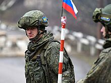 В Карабахе развернули парк для военной техники российских миротворцев