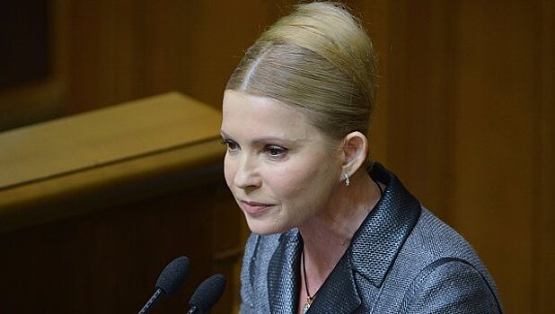 Тимошенко заняла второе место в президентском рейтинге Украине