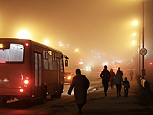 Российский город оказался затянут дымом из-за пожара