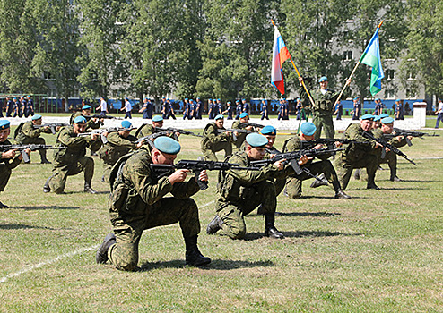 В Ульяновском соединении ВДВ прошли праздничные мероприятия, посвященные 91-й годовщине со дня образования Воздушно-десантных войск