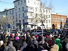 154 человека задержали на незаконной акции протеста в Новосибирске