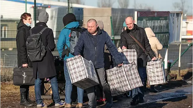 Стало известно число прибывших в Россию беженцев с Украины и Донбасса