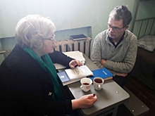 Татьяна Мерзлякова навестила в спецприемнике екатеринбуржца, арестованного за плакат против Путина