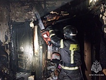 В Амурской области при пожаре пострадали двое детей