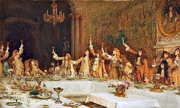 Как проходил завтрак Людовика XIV, главного обжоры Франции