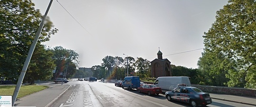 В Калининграде запретят левый поворот с ул. Румянцева на Гвардейский проспект
