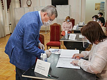 Юрий Чайка проголосовал на участке в Пятигорске