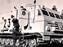 Советский вездеход для работы в Антарктике