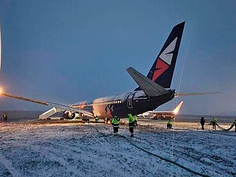 Инцидент с выкатившимся самолетом стал третьим похожим случаем в Перми за год – СМИ