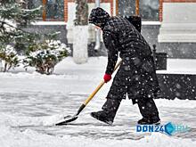 Более 1000 т снега вывезли за ночь с улиц Ростова