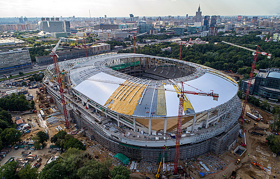 Территорию у стадиона "Динамо" благоустроят к концу 2018 года