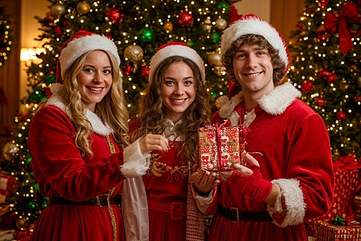 Названы зарплаты Деда Мороза и Снегурочки в Москве