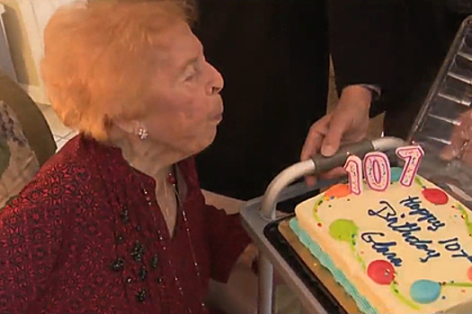 107-летняя женщина назвала причину долголетия