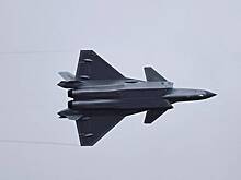 Китайский J-20 в «режиме зверя» попал на видео