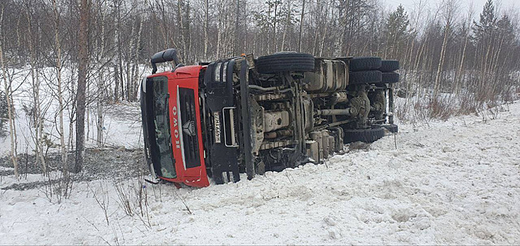 В Ноябрьске водитель «ГАЗели» пострадал в ДТП с самосвалом