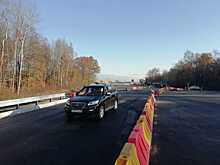 В Калининграде открыли движение по новому съезду в сторону Чкаловска 