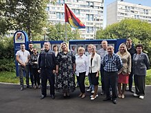 В Старом Крюково состоялось торжественное открытие Доски Почета