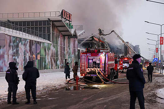 ВСС: страховой убыток от пожара в ТЦ "Мега Химки" станет рекордным
