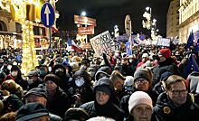 В Польше прошли акции протеста против нового закона о телерадиовещании