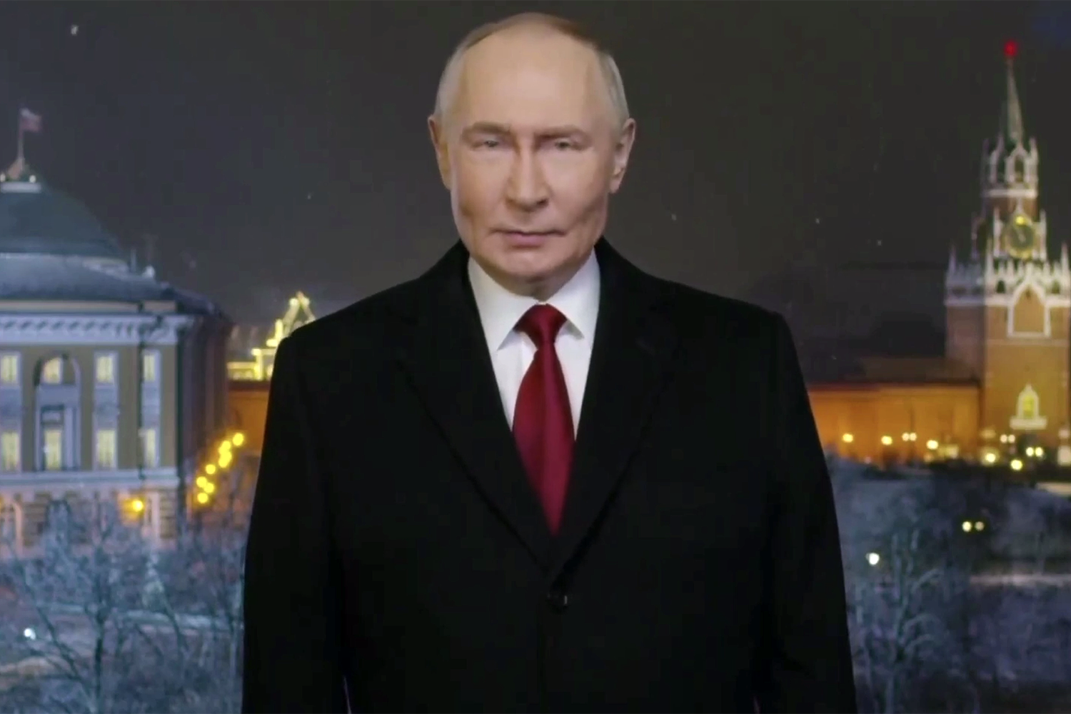 Кремль опубликовал новогоднее обращение президента России Владимира Путина