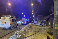 Мужчина погиб в ночном пожаре на Кирова в Новосибирске
