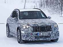 Mercedes-AMG GLC 63 2023 года вышел на тесты как высокопроизводительный подключаемый гибрид