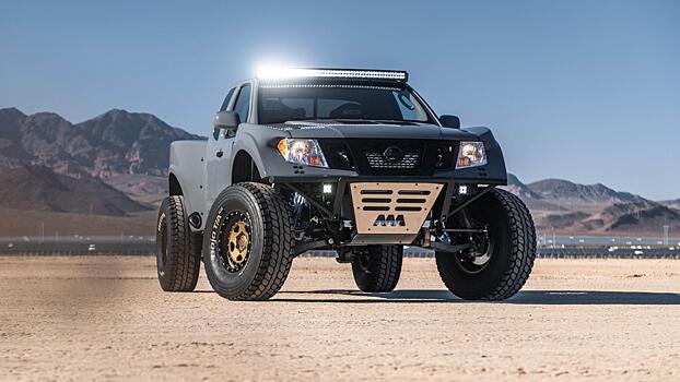 Nissan построил пикап с V8 для песчаных дюн
