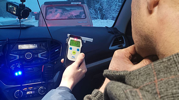 Житель Югры устроил алковояж с маленьким ребёнком на трассе