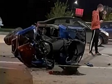 Водитель квадроцикла разбил четыре автомобиля на Бору