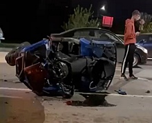 Водитель квадроцикла разбил четыре автомобиля на Бору