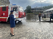 В Выборге из-за ливней подтопило дворы и объекты инфраструктуры