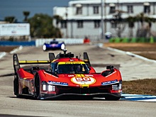 WEC: Гиперкар Ferrari на поуле в Себринге