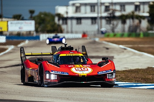 WEC: Гиперкар Ferrari на поуле в Себринге