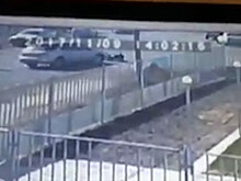 Момент наезда на второклассника в Нарыне сняла камера наблюдения