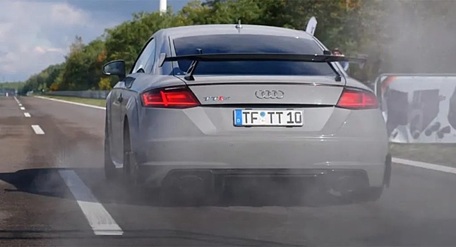  		 			Audi TT RS с 800-сильным мотором разгоняется до «сотни» за 2,8 секунды 		 	