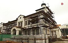 Ресин проинспектировал строительство Храма в честь Фёдора Ушакова