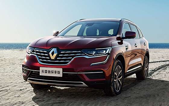 В Россию привезли кроссоверы Renault Koleos