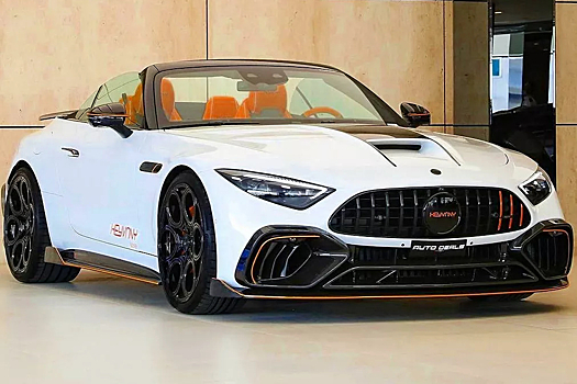 Немецкие тюнеры сделали очень оранжевый 820-сильный Mercedes-AMG SL