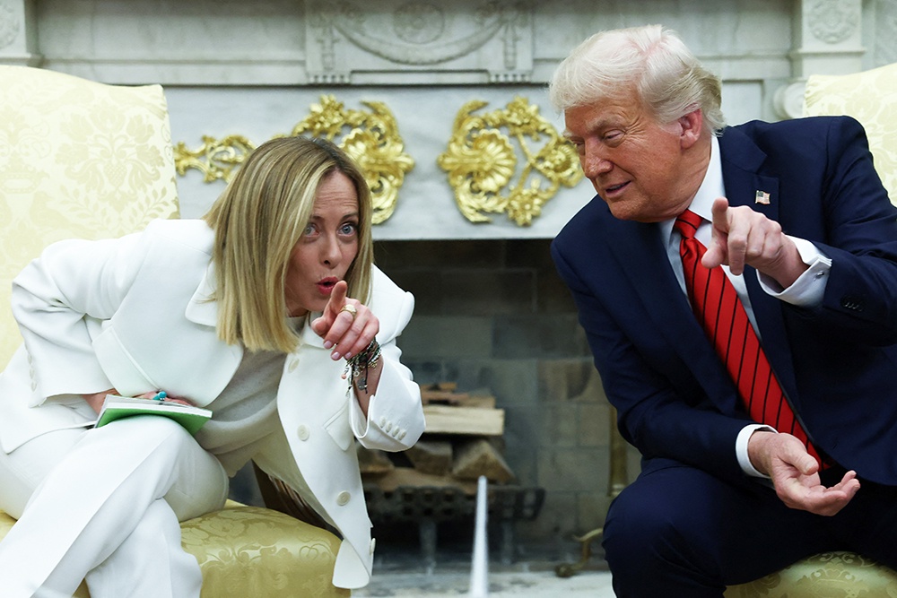 Мелони на встрече с Трампом предложила сделать Запад снова великим