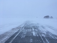 В Бурятии спасли семью с детьми, замерзающую на трассе