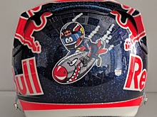 Даниил Квят выбрал особый дизайн шлема с торпедой на Гран При России