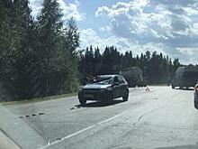 В Кирове большегруз столкнулся с легковым автомобилем