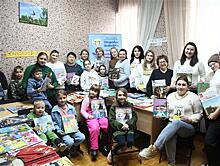 Новокуйбышевские нефтепереработчики подарили книги многодетным семьям