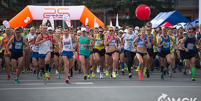 На старт Сибирского международного марафона могут выйти до 8 тыс участников