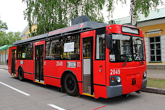 В Ижевске показали дизайн троллейбусов ЗиУ из 1970-х